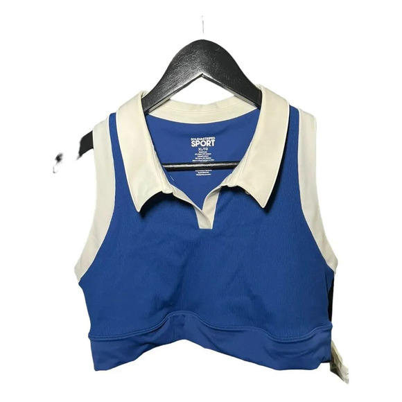 Solid & Striped Polo Longline Sports Bra Size XL - Picture 1 of 5